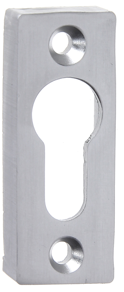 Schlossrosettenpaar von edi, eckige Form, 25,5x65mm