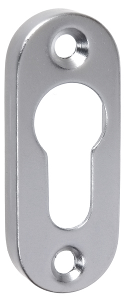 Schlossrosettenpaar von edi, ovale Form, 26x65,5mm