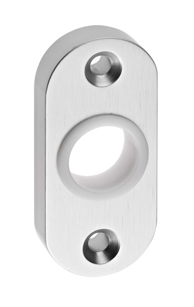 Drückerrosette symmetrisch von edi, ovale Form, 30x67mm