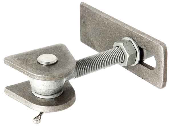 Torband aus Stahl (blank), 180° verstellbar, M20