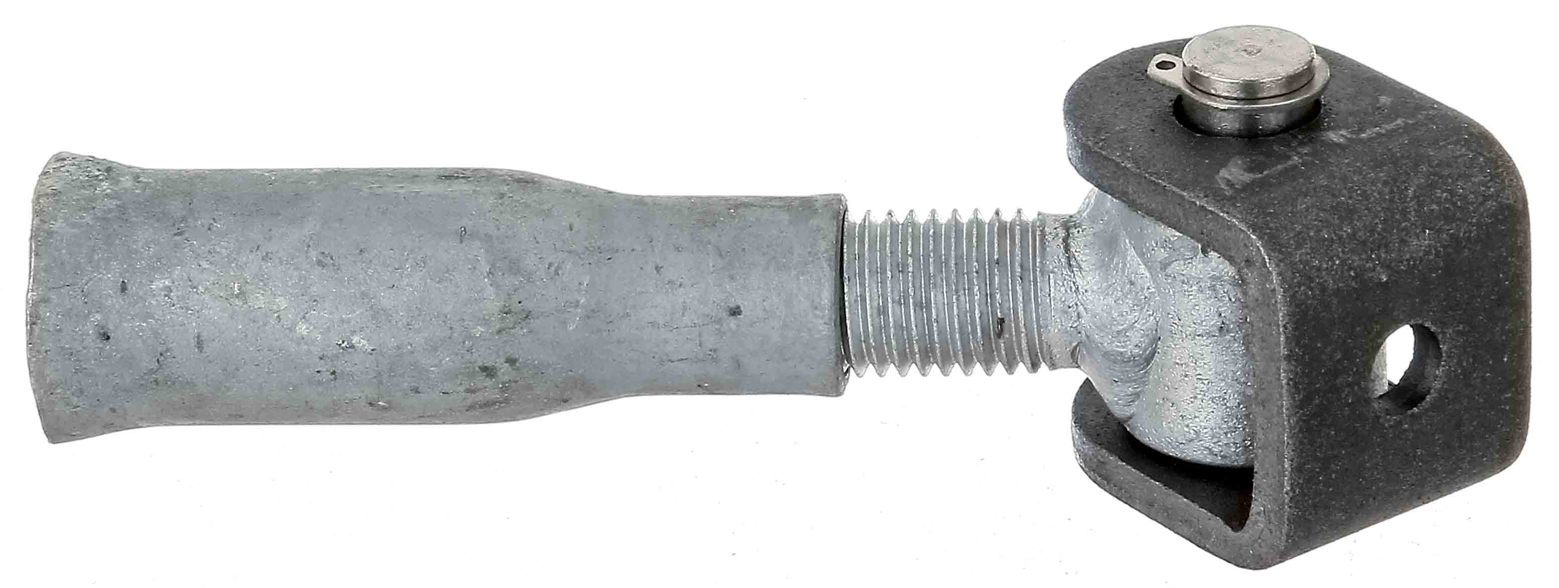 Torband mit Mauerhülse und kurzem Gewinde M16
