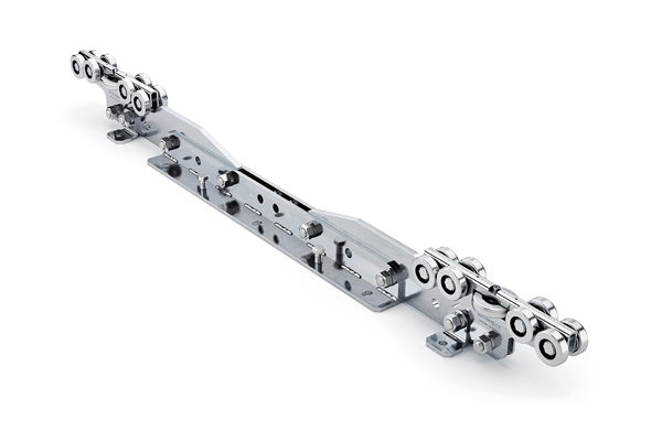 Rollenbock-System BULLET, verzinkt, 18-rädrig, bis 1050kg - System 