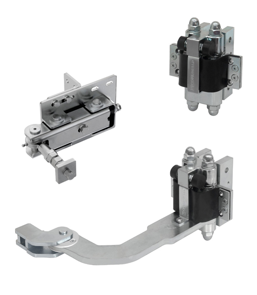 Falttor-Beschlag ALBATROS, Typ ABS-100-P, 3-teilig - bis 4m Breite